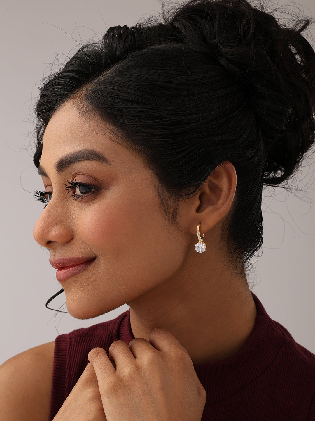 Gold Drop Earrings