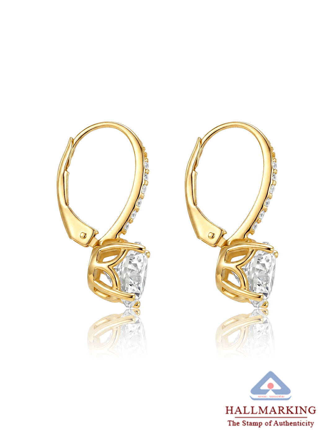 Gold Drop Earrings