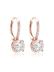 Rose Gold Drop Earrings