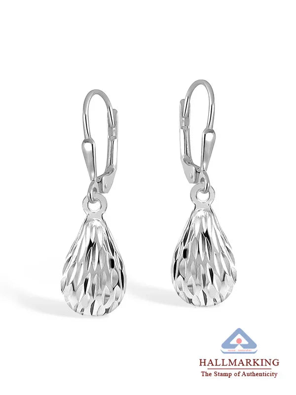 Oval Leverback Earrings