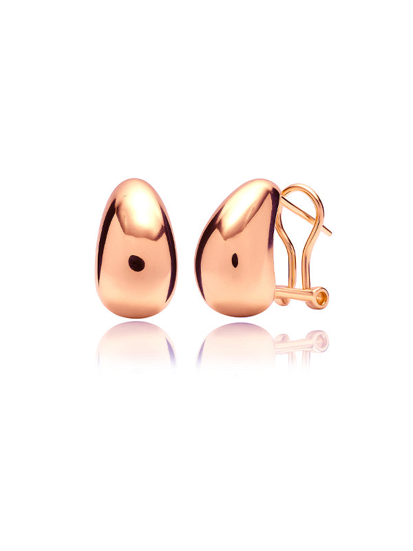 14K Rose-Gold Plated Inaaya Earrings 16MM