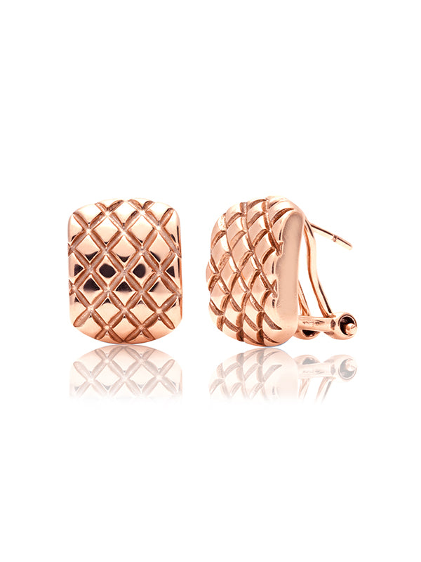 Rose Gold Nova Stud Earrings