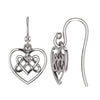 925 Sterling Silver Bff Heart Love Earrings For Teen Women