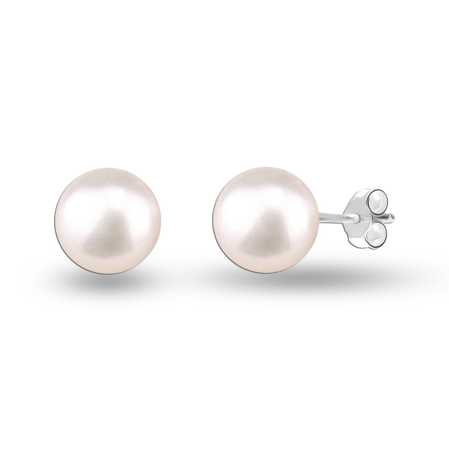 Silver Contemporary Studs