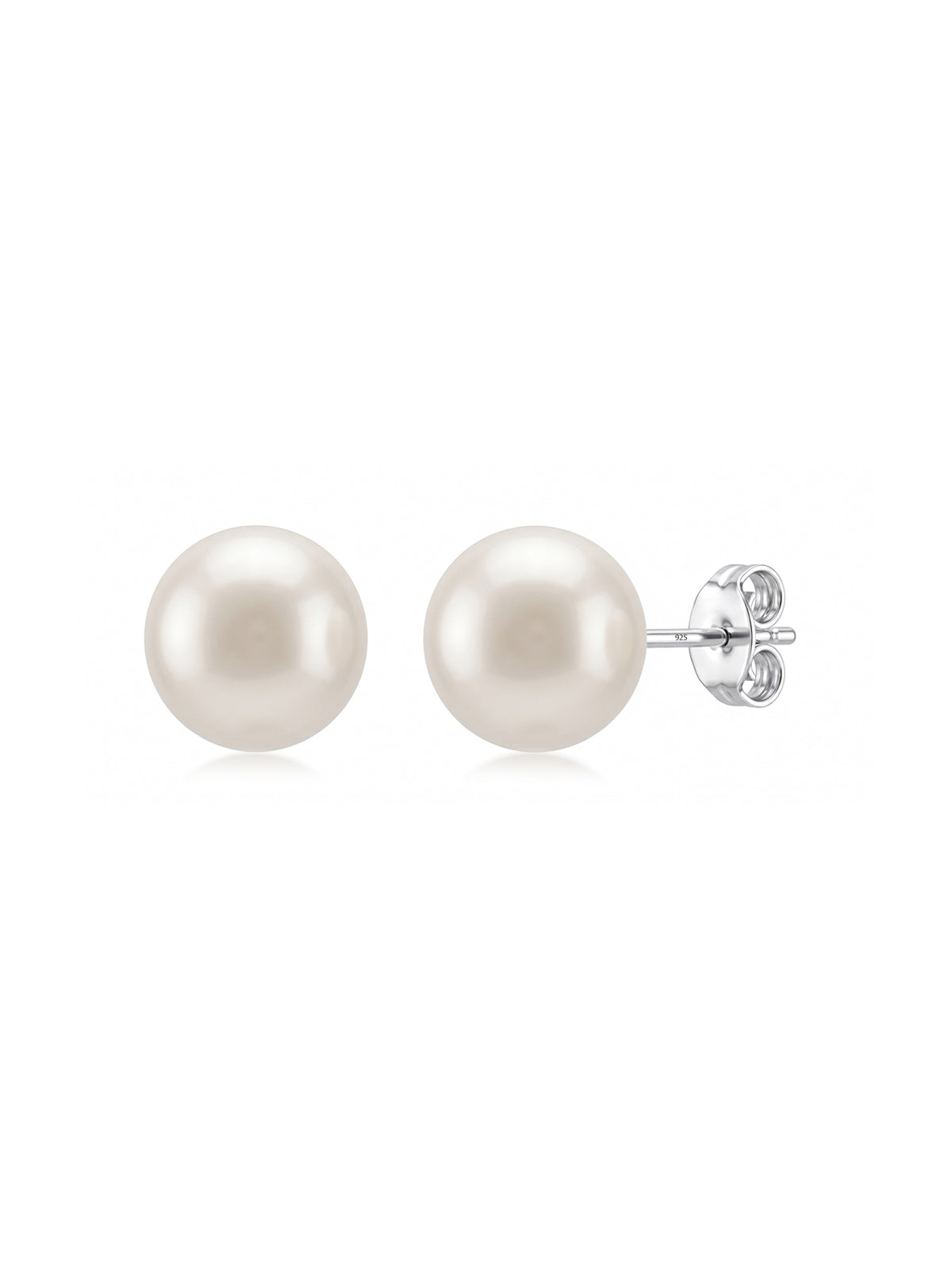 Classic Pearl Stud Earrings