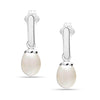 925 Sterling Silver Pearl Drop Earrings for Teen Women and Girls