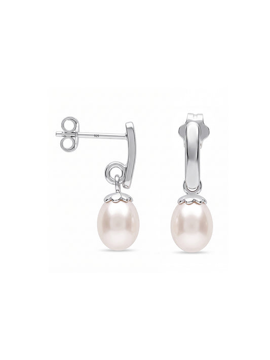 Pearl Drop Dangle Earrings