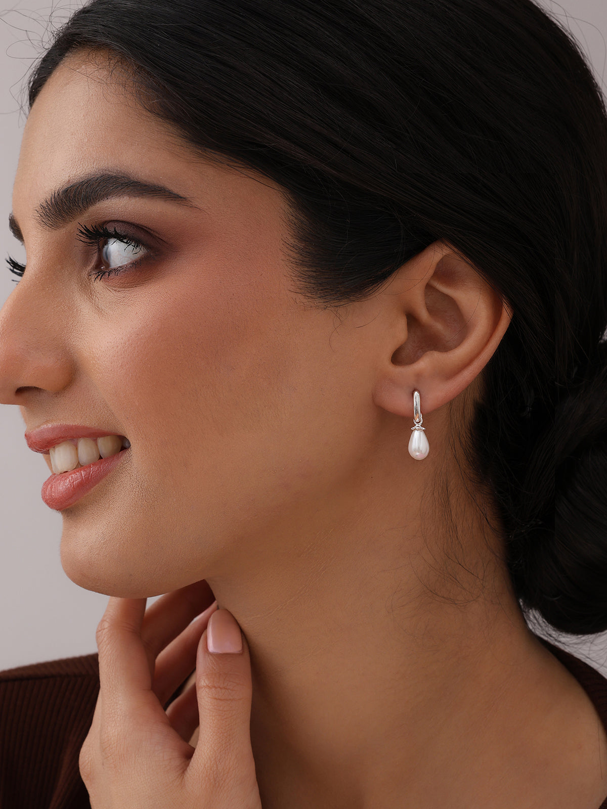 Pearl Drop Dangle Earrings