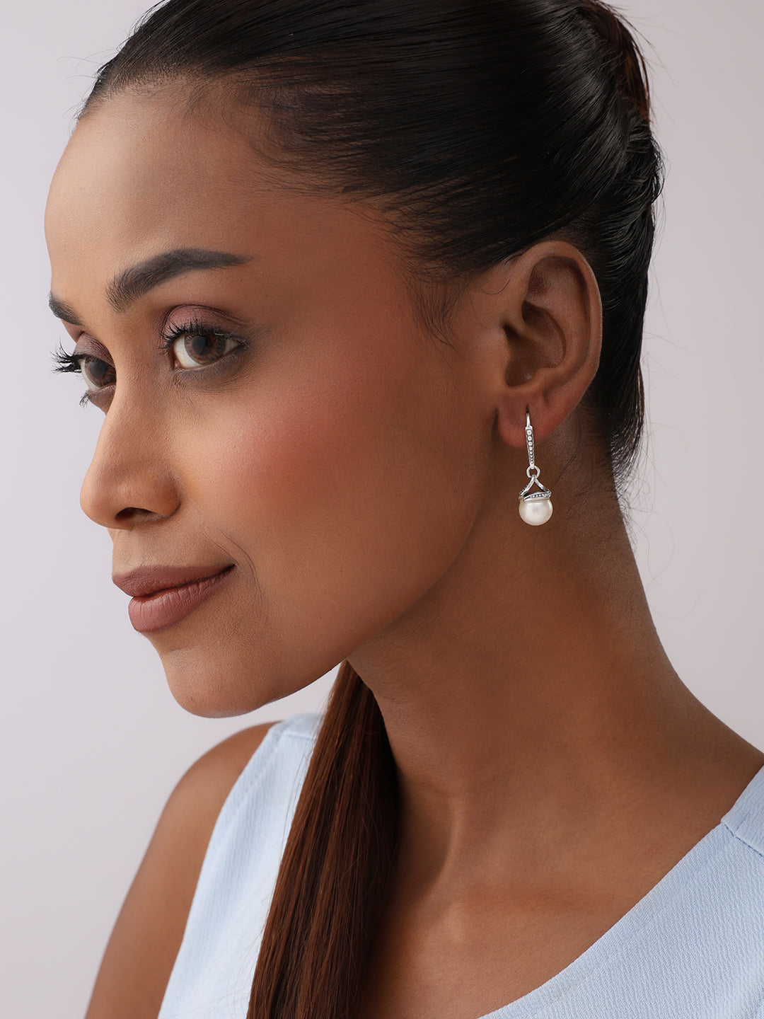 Antique Leverback Dangle Earrings