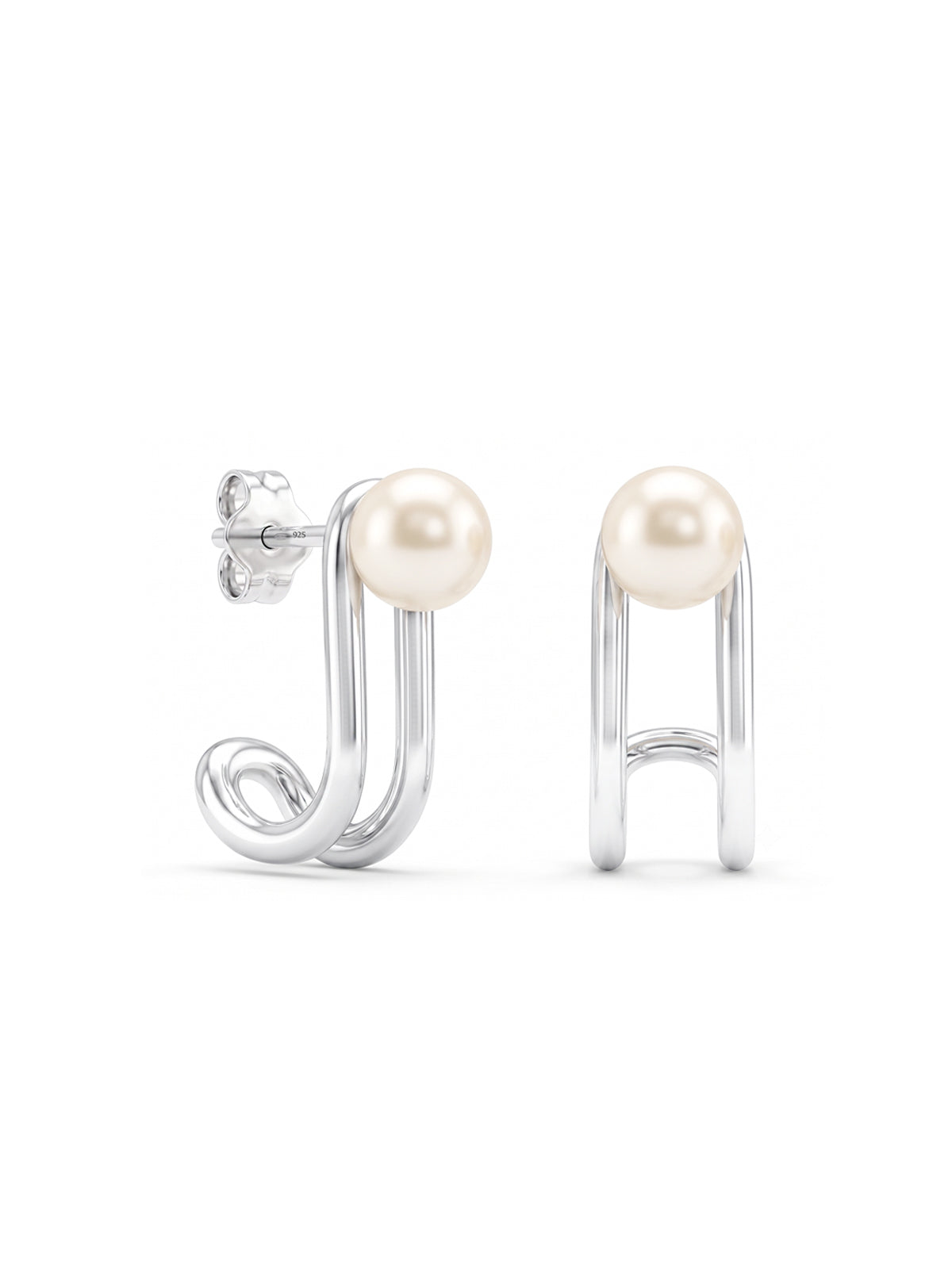 Small Pearl Drop Earrings