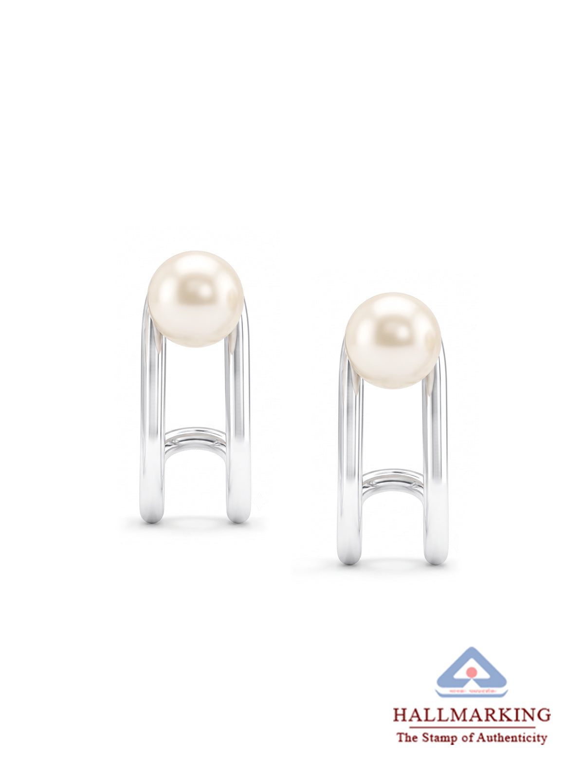 Small Pearl Drop Earrings