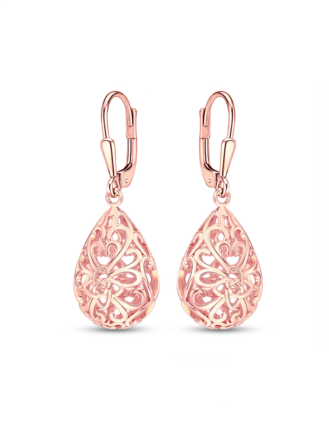 14K Rose-Gold Plated Elora Dangler Earrings