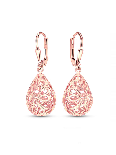 14K Rose-Gold Plated Elora Dangler Earrings