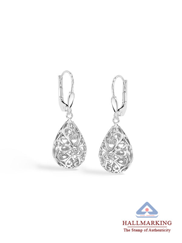 Filigree Infinity Celtic Knot Earrings