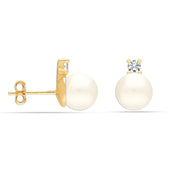 Gold Signature Stud Earrings