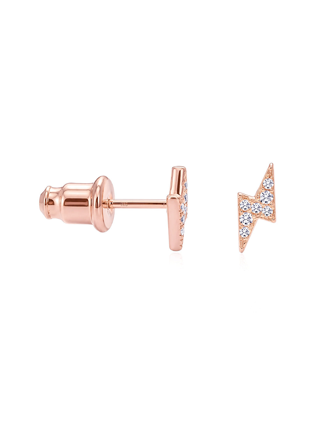 Rose Gold Classic Stud Earrings