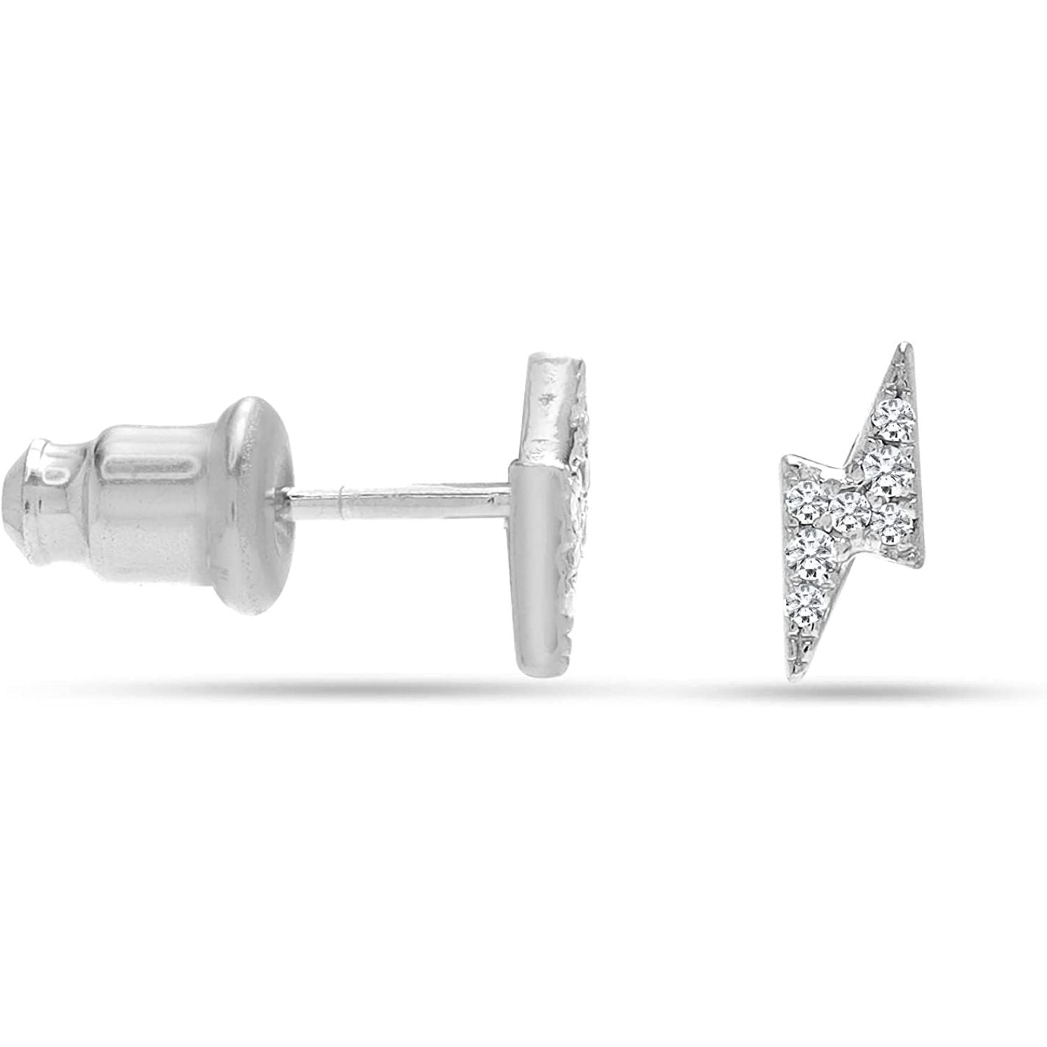 Gold Polished Stud Earrings
