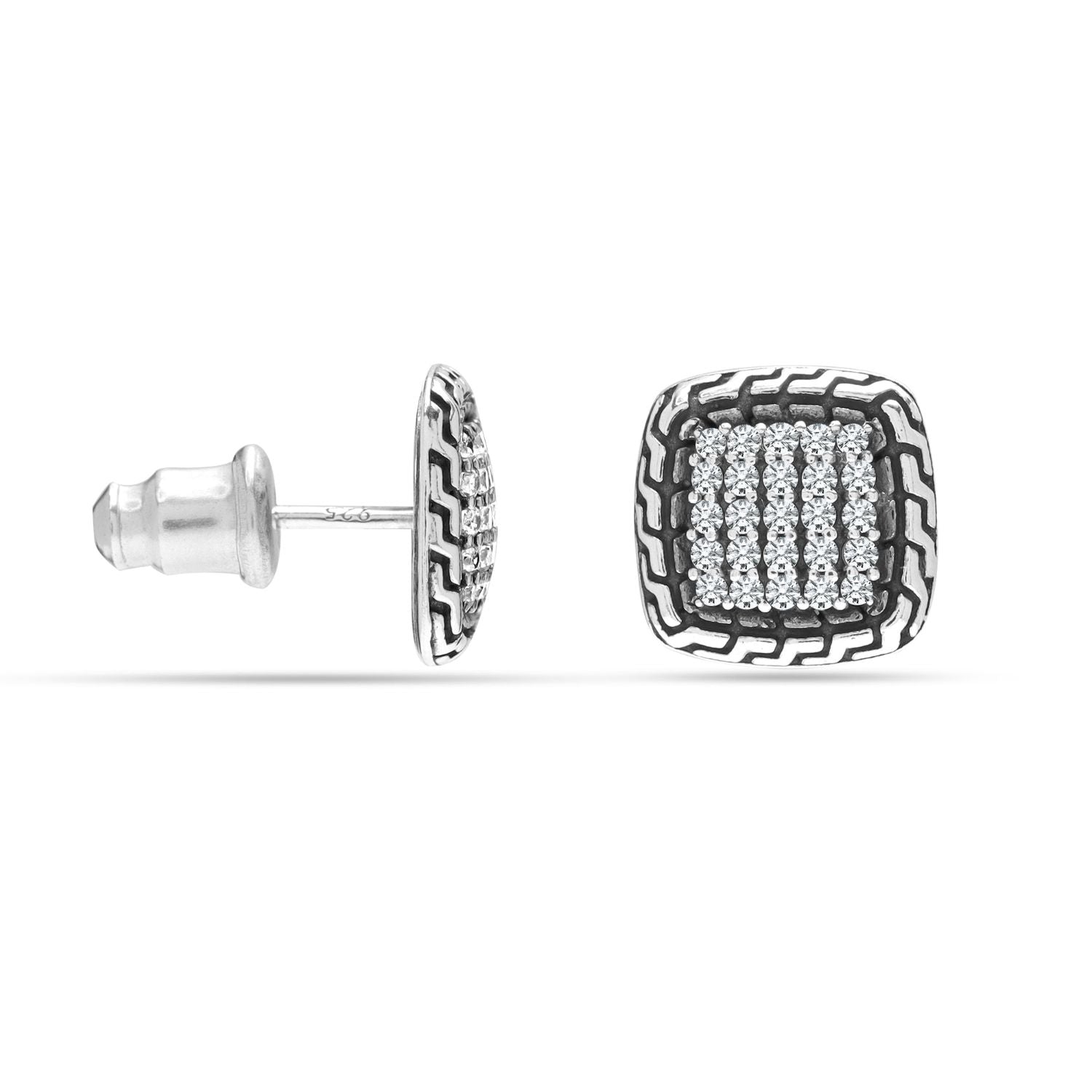 Antique Finish Men's Stud