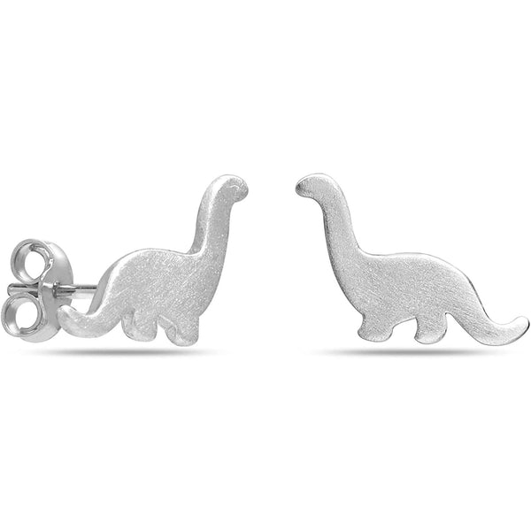925 Sterling Silver Small Lightweight Animals Stud Earrings for Kids