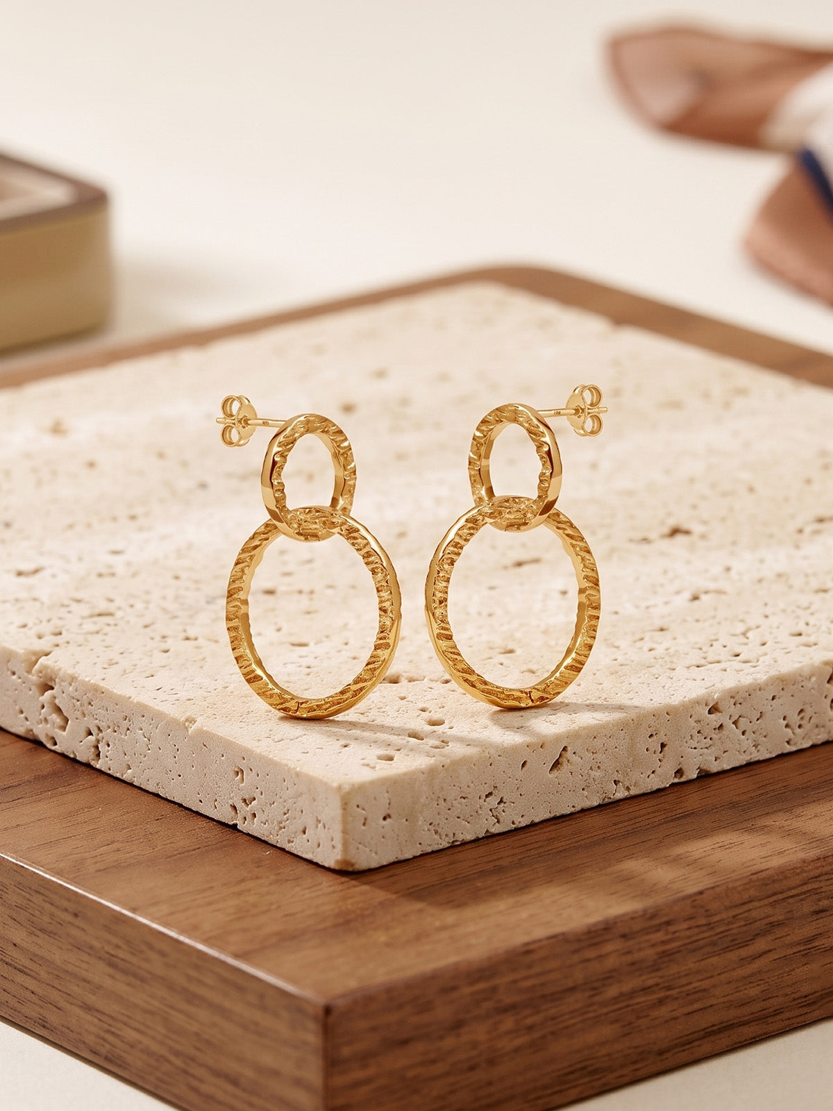 Aurea Double Women's Hoop Earrings