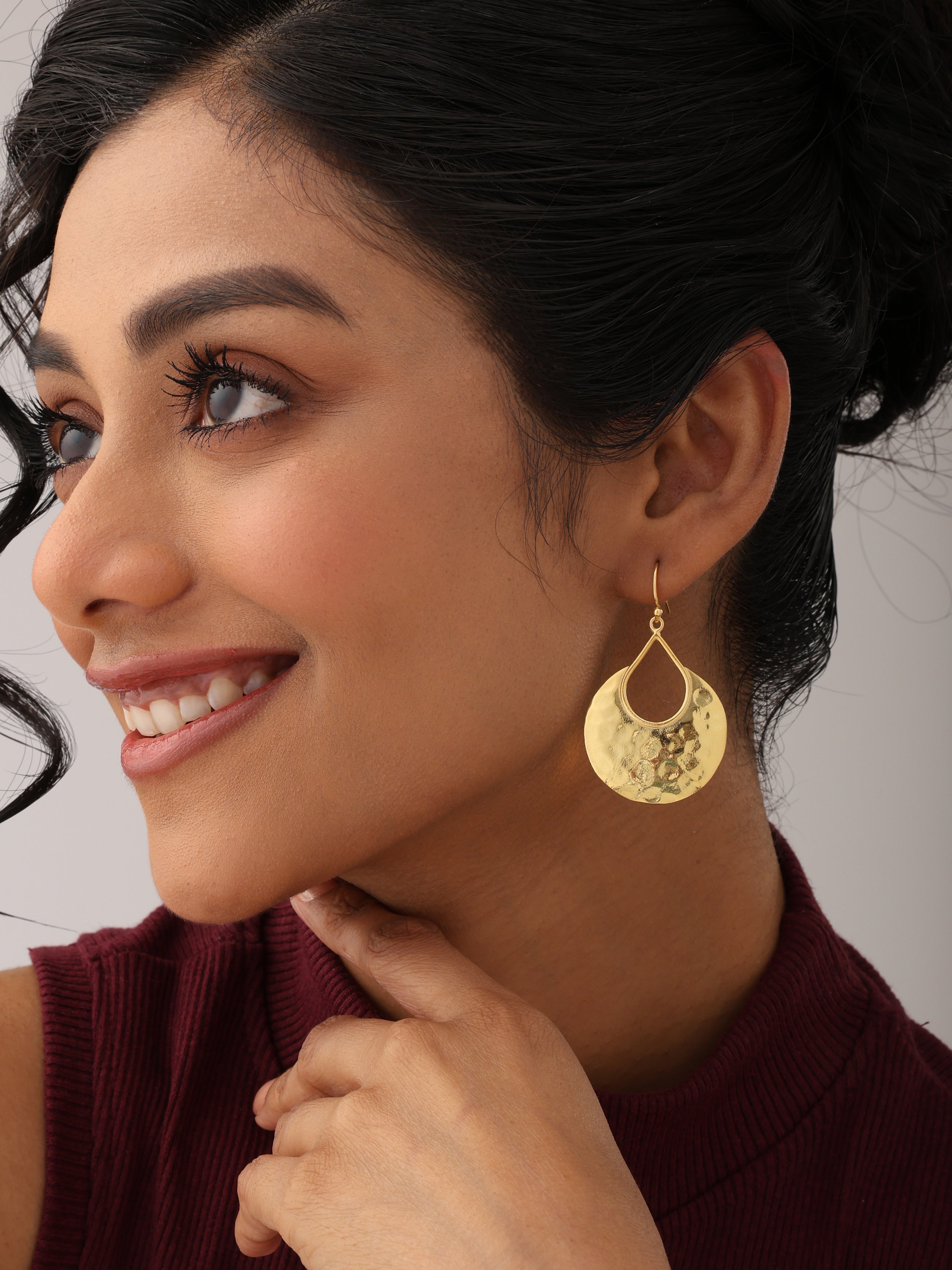 Crescent Charm Earrings