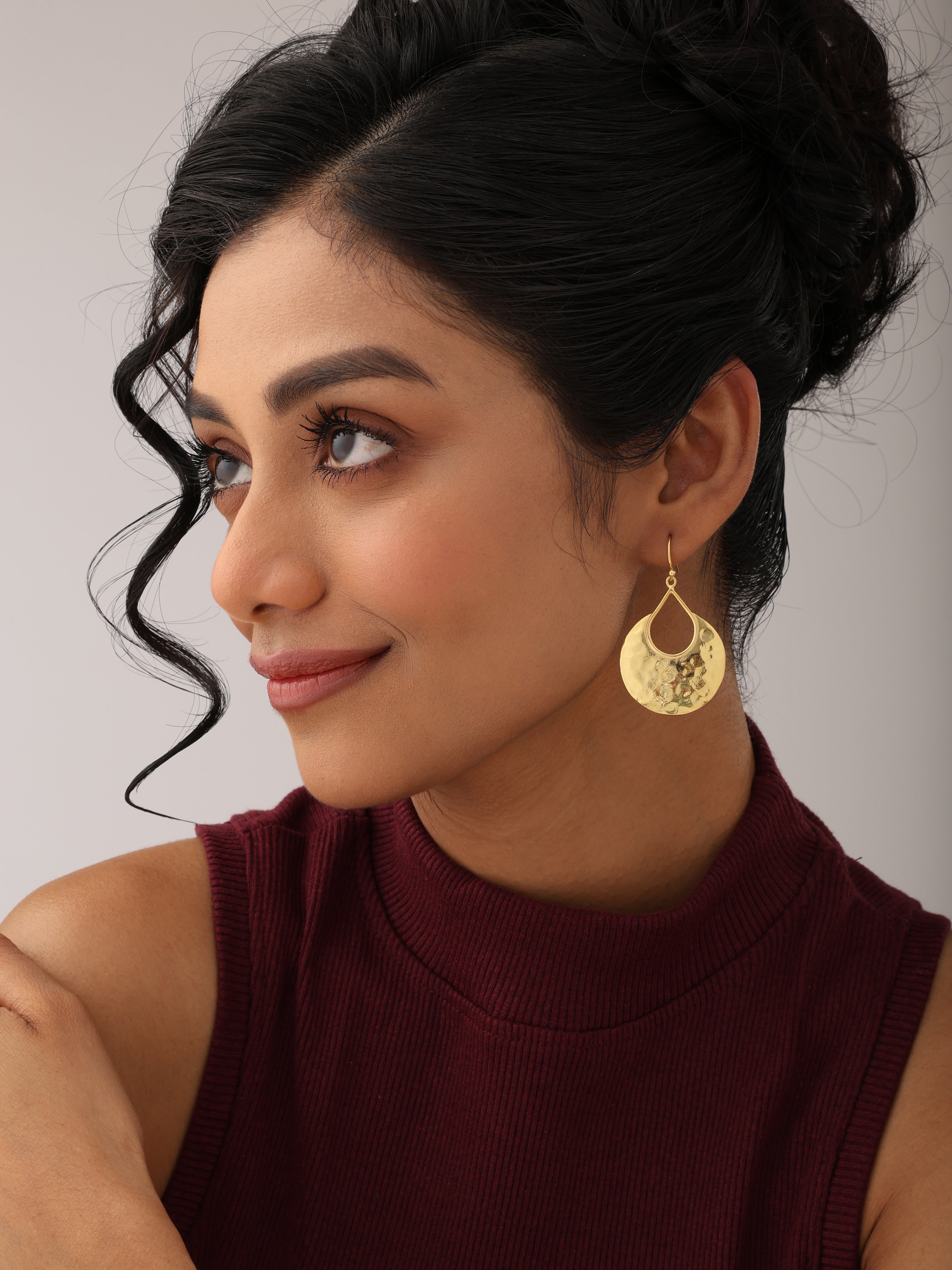 Crescent Charm Earrings