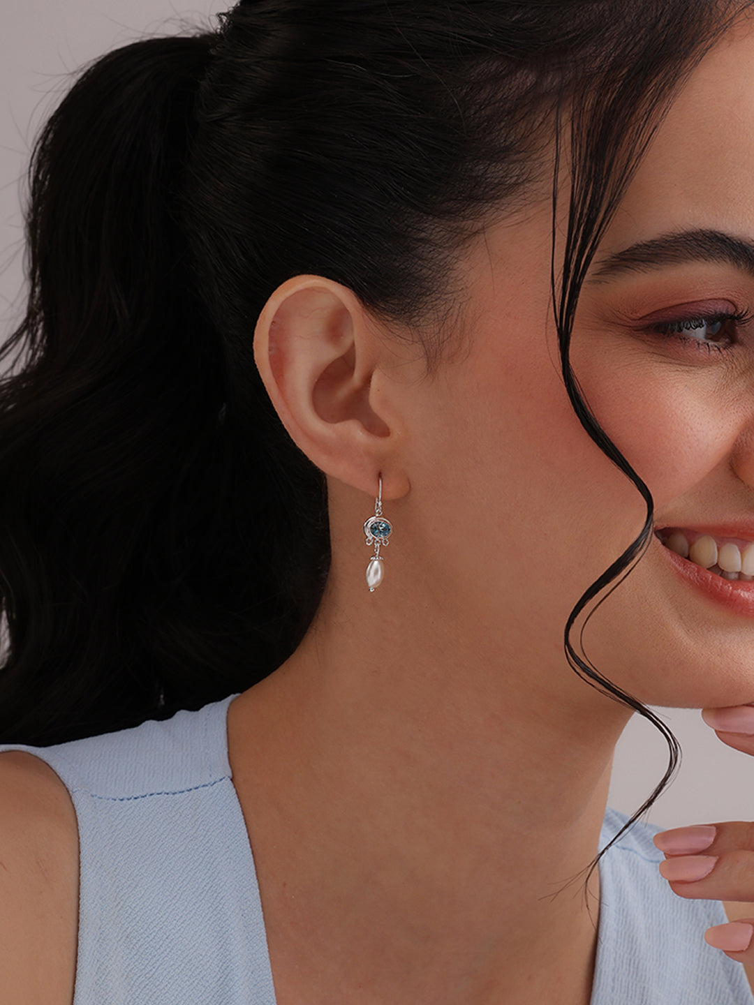 Silver Earwire Earrings