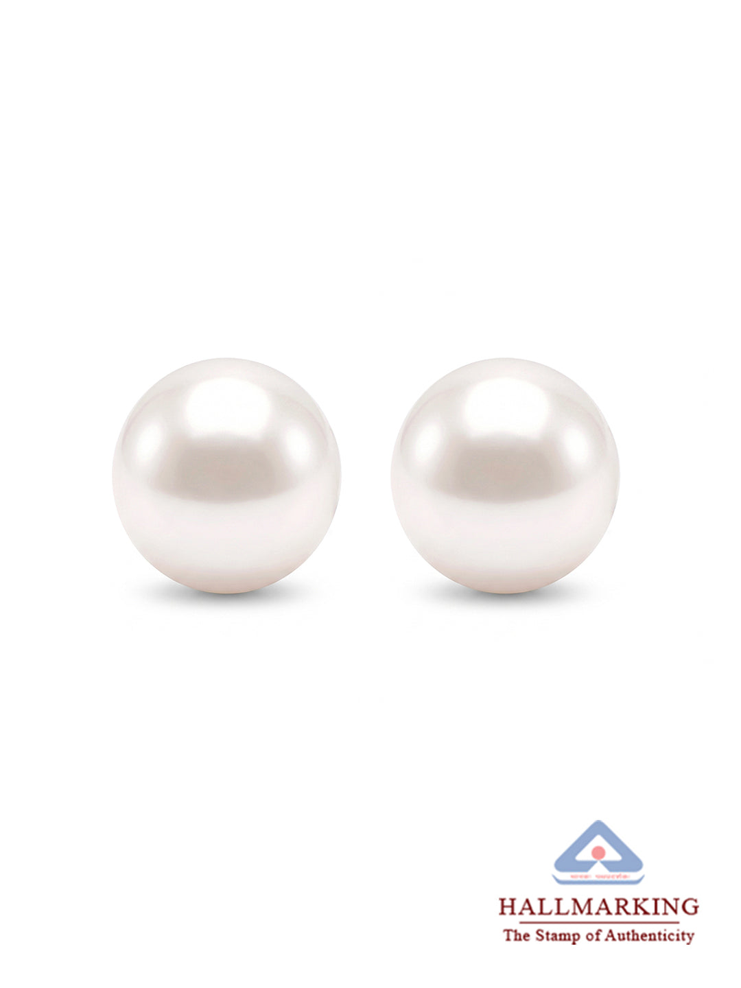 Gold Crystal Stud Earrings