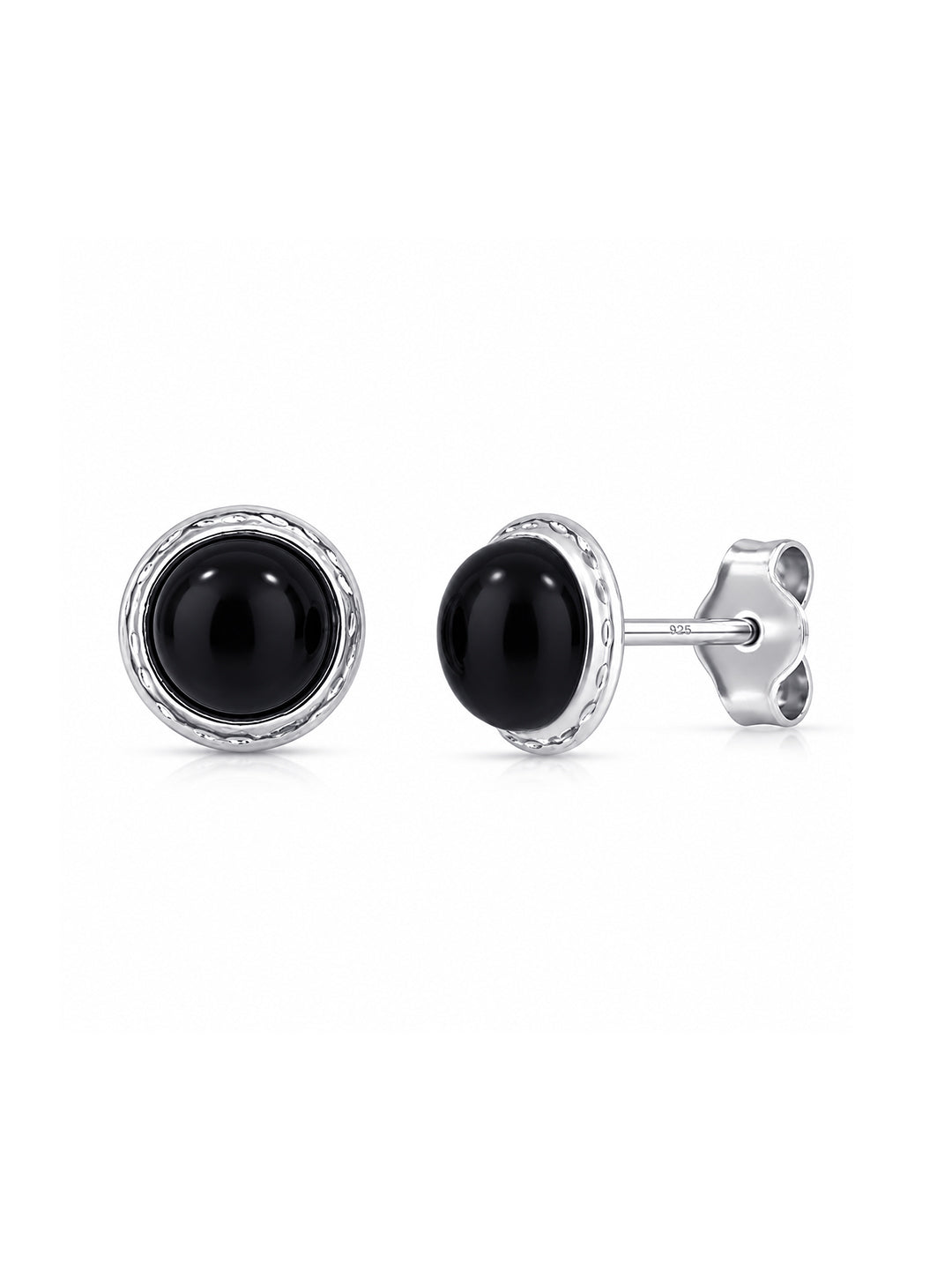 Men Silver Stud Earring