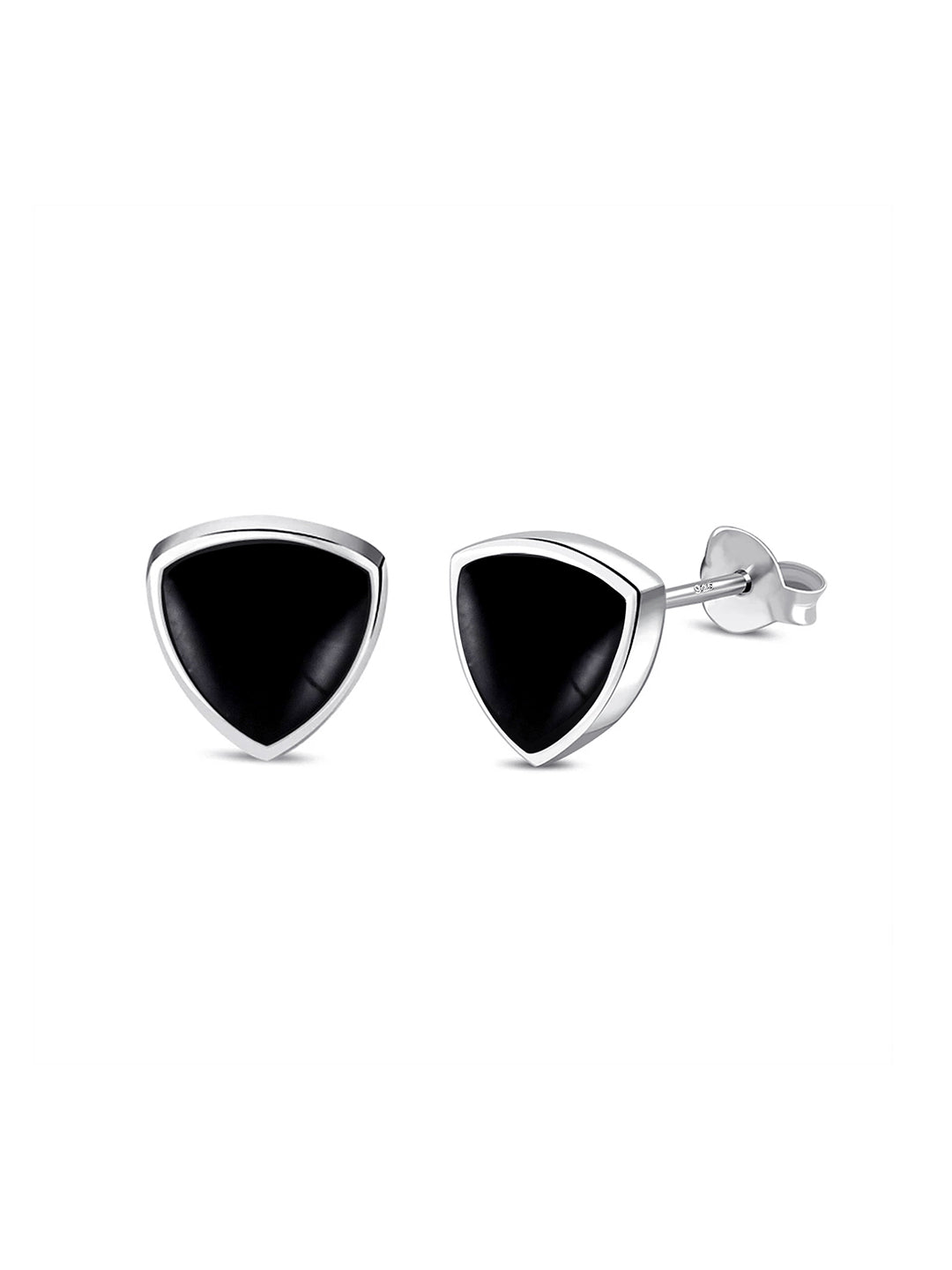 Men's Silver Stud Earring