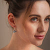 925 Sterling Silve Antique Retro Elephants Animal Themed Dangling Hook Drop Dangle Earrings for Women