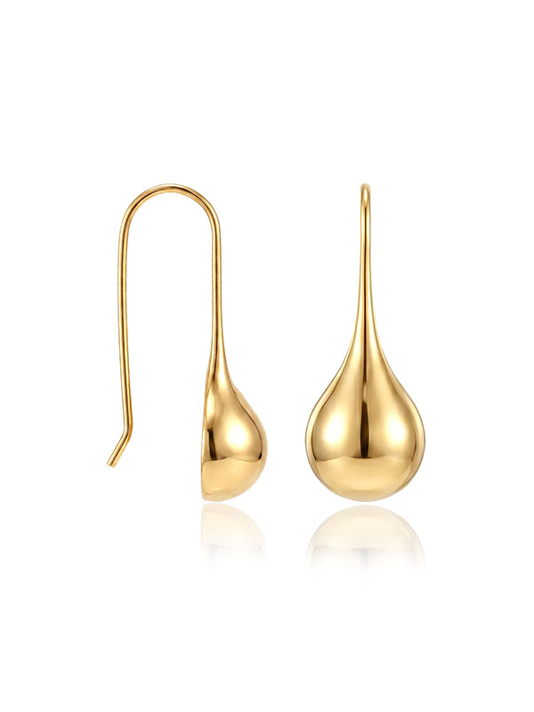 Golden Elysia Teardrop Drops