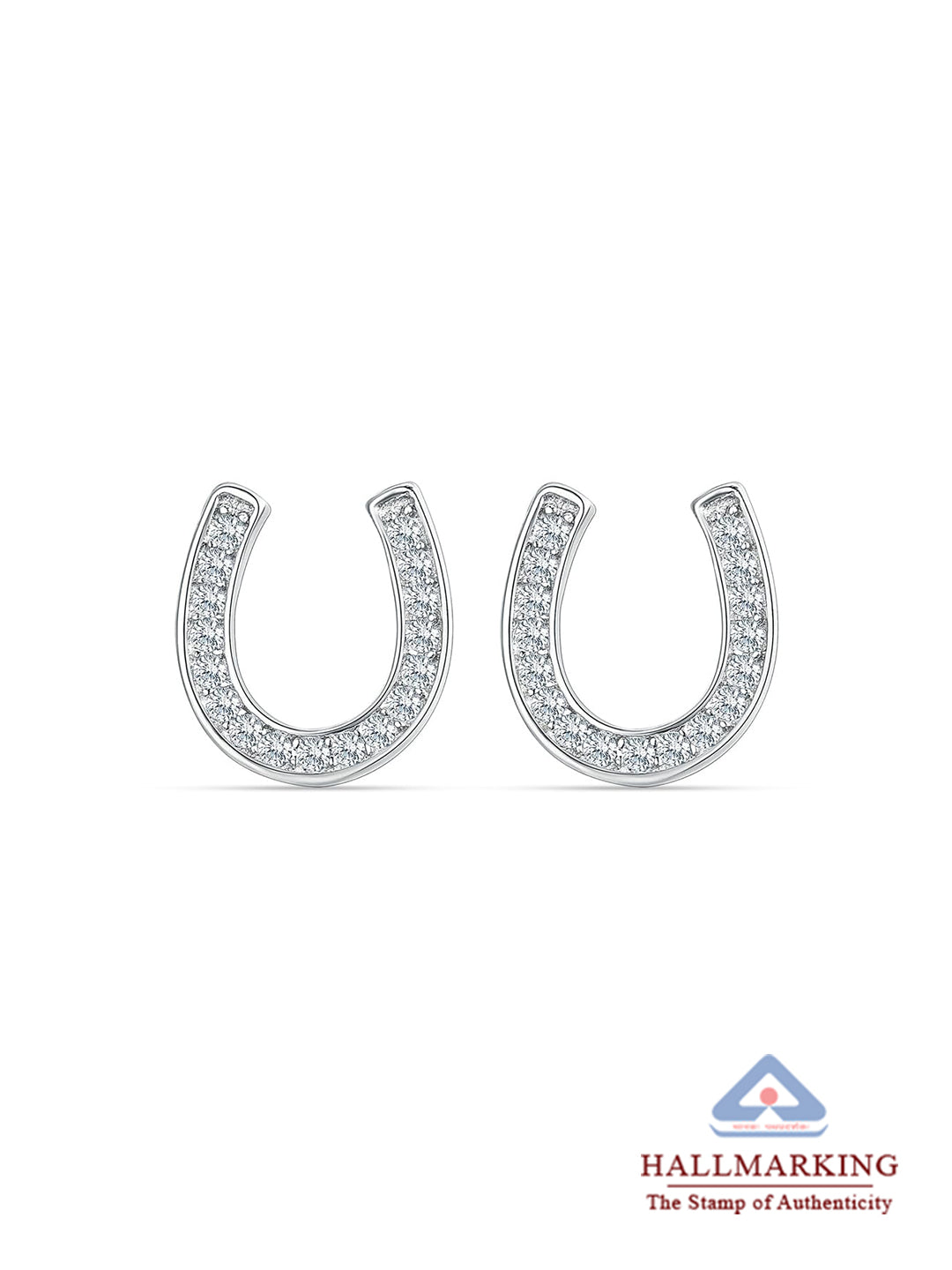 Silver Signature Stud Earrings