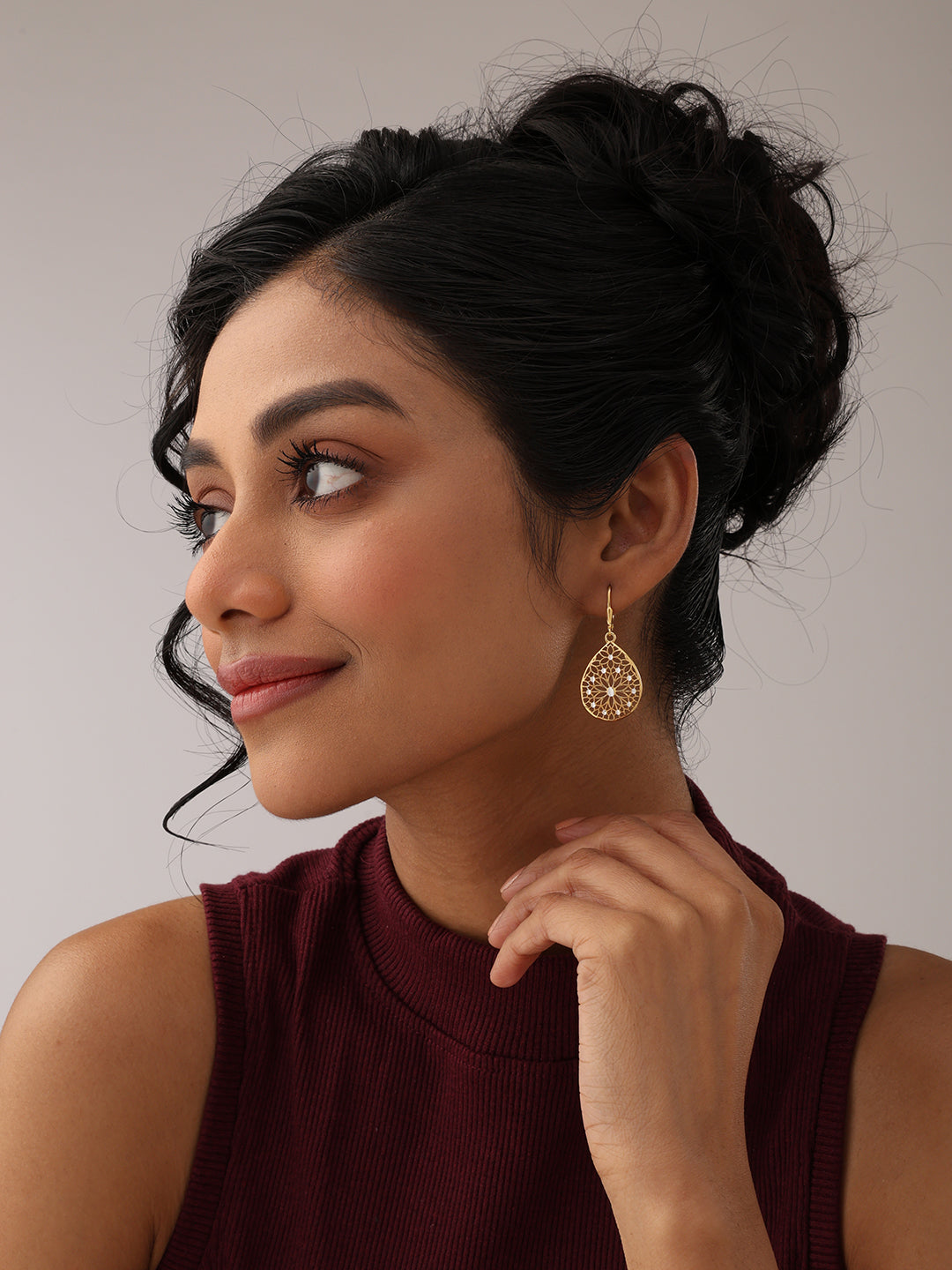 Gold Dangle Earrings