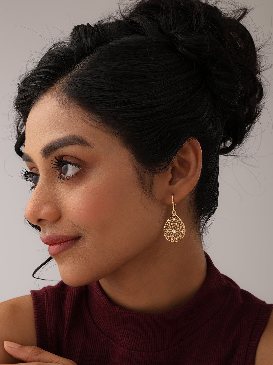 Gold Dangle Earrings