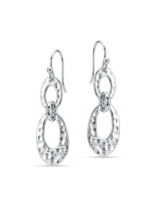 Mirel Textured Dangler Earrings for Women