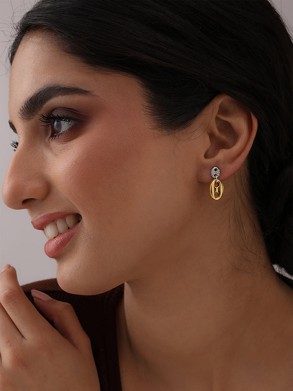 Siora Sleek Dangler Earrings for Women