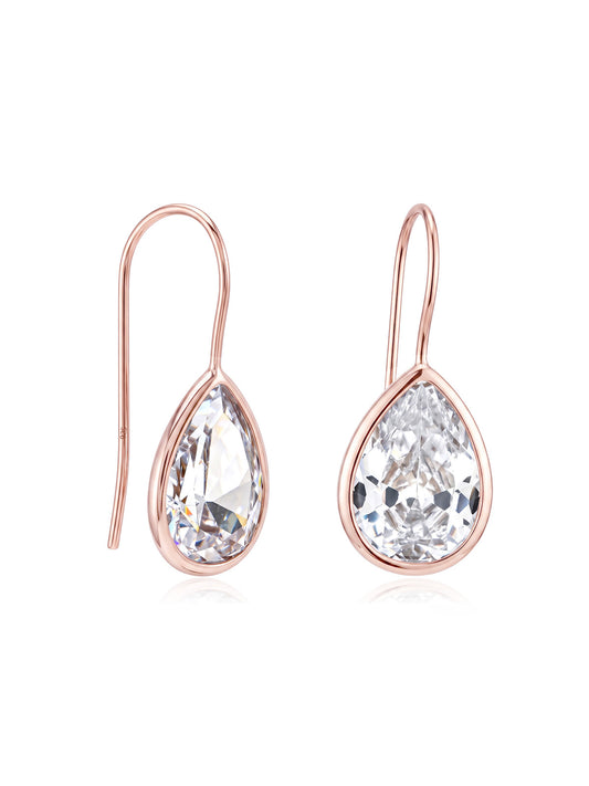 Rose Gold Drop Earrings