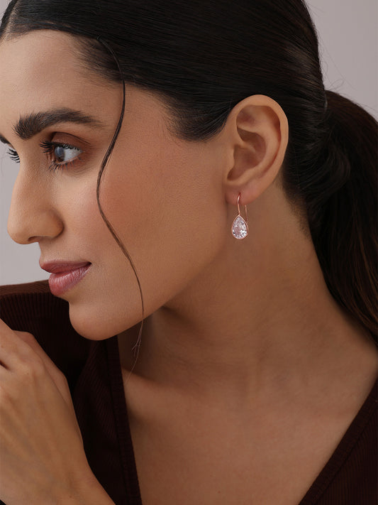 Rose Gold Drop Earrings