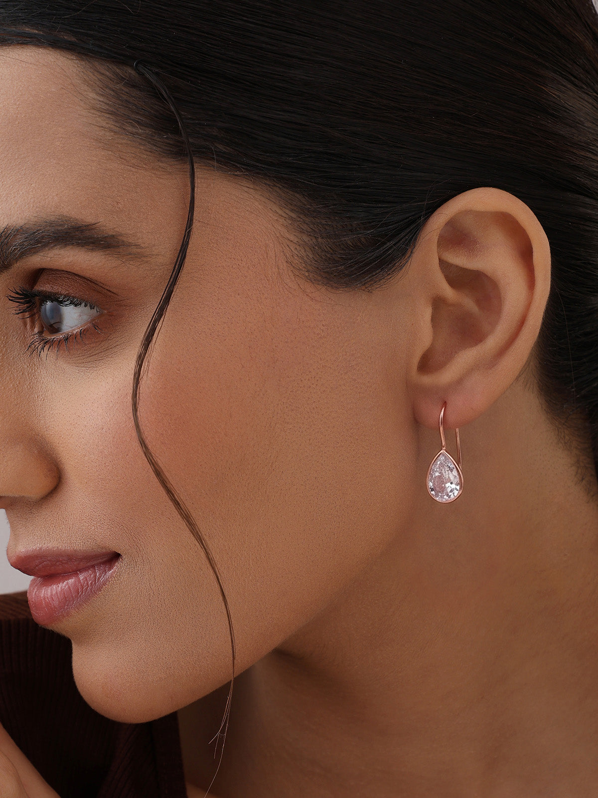 Rose Gold Drop Earrings
