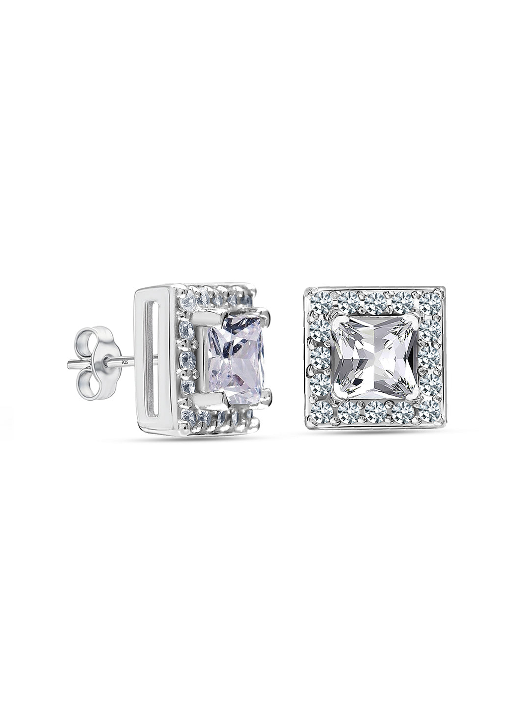 Square Stud Earrings
