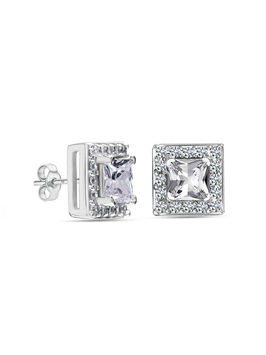 Square Stud Earrings