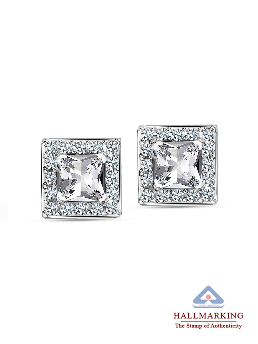 Square Stud Earrings