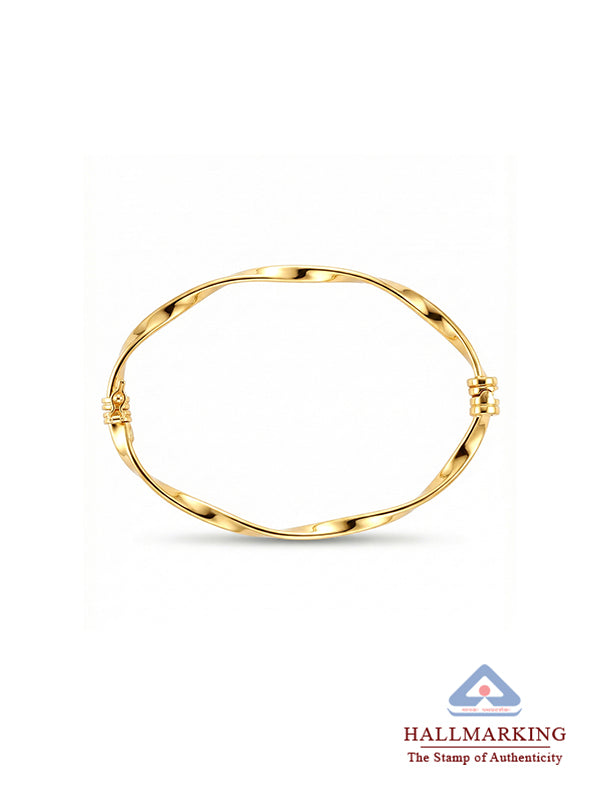 Halcyon Twisted Women's Bangle Bracelet
