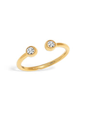 Kiora Stackable Open Finger Ring for Women