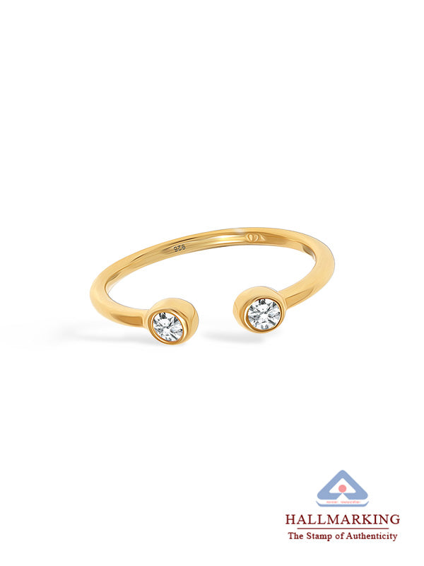 Kiora Stackable Open Finger ring for Women