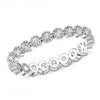 925 Sterling Silver Eternity Wedding Band CZ Stackable Engagement Rings for Women