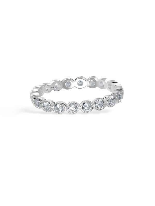 CZ Eternity Stackable Ring