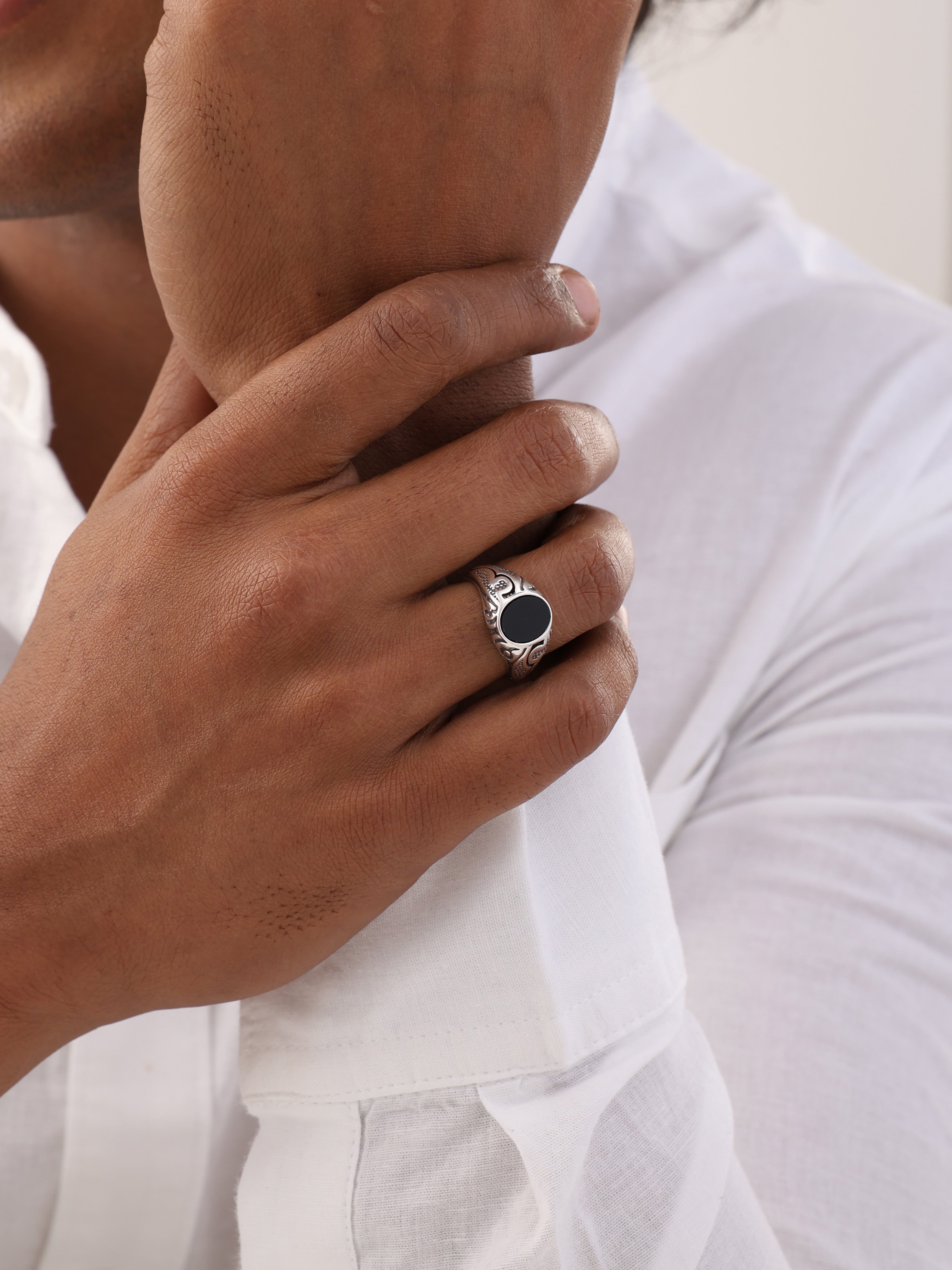 Royale Onyx Power Ring For Men