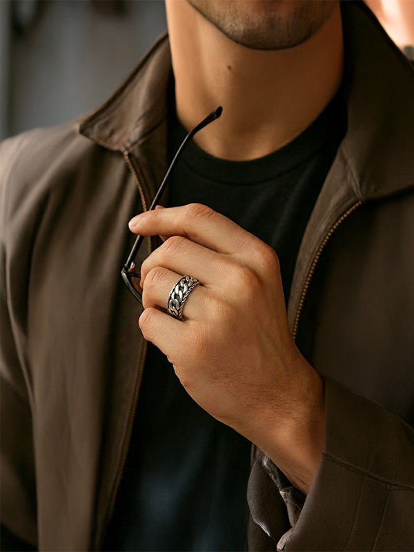 The Sterling Titan Ring For Man